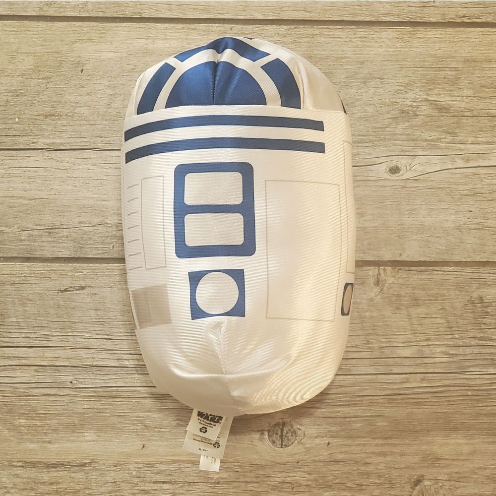 Disney R2-D2 Plush Pillow, Approximately 12" x 6"